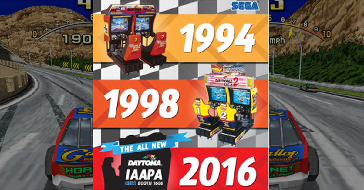 Sega anuncia un Nuevo Daytona USA para Arcades