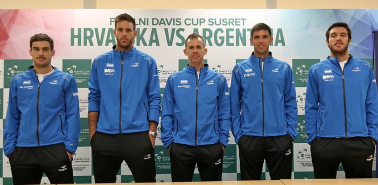 Cilic y Delbonis abrirán la final de la Copa Davis
