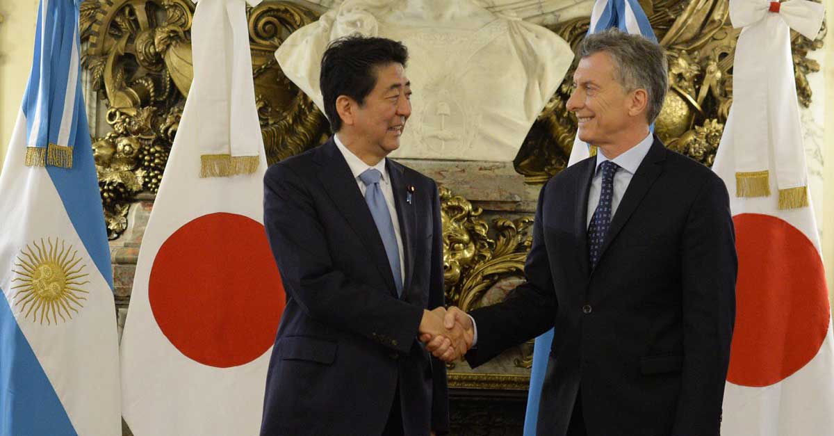 Macri se reunió con el Primer Ministro de Japón