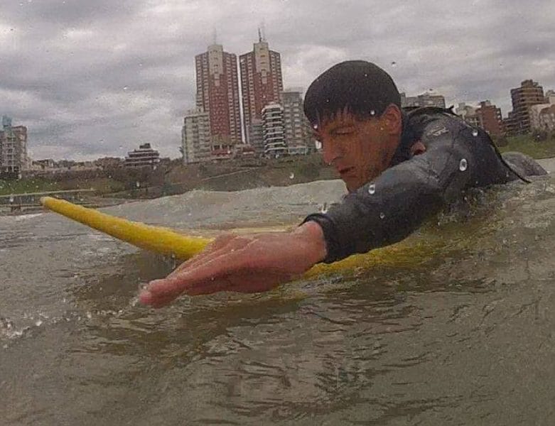 Despiden al equipo argentino de surf adaptado