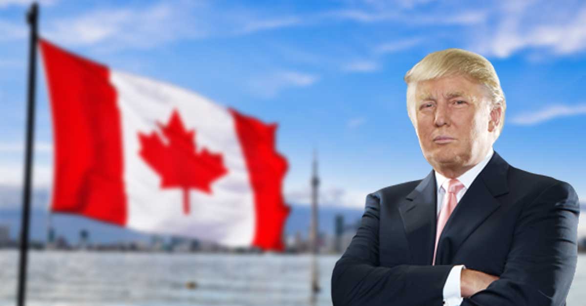Todos a Canadá tras la victoria de Trump