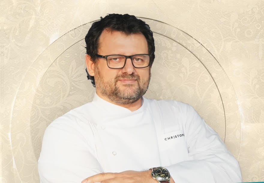 El chef Christophe Krywonis cocinará en el teatro