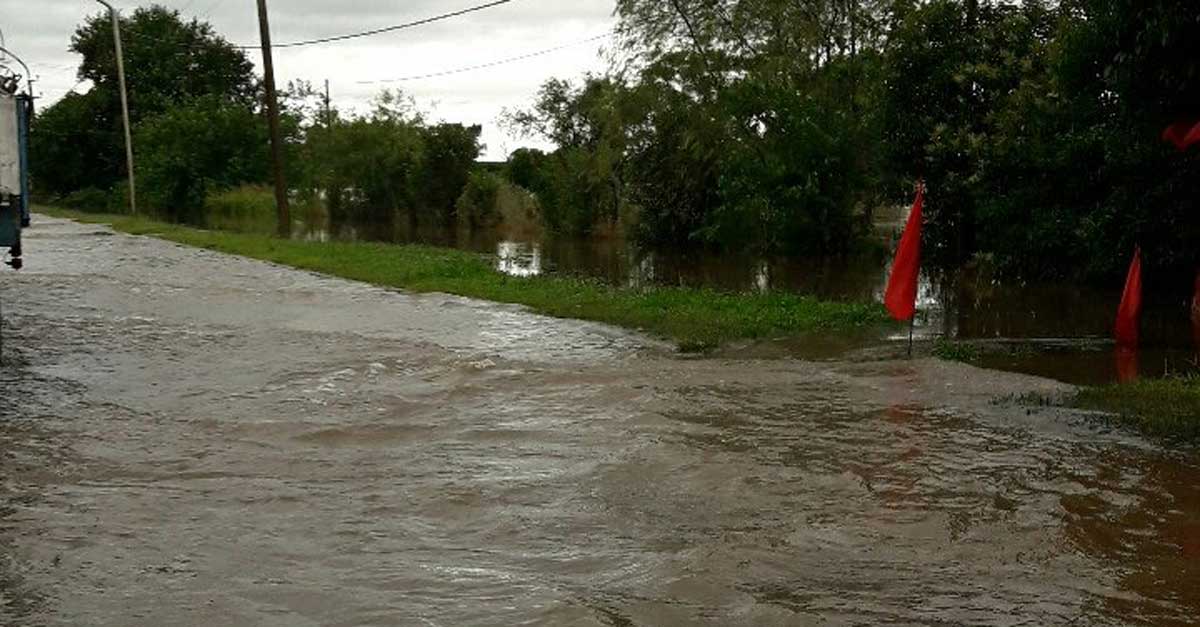 Más de 400 evacuados y dos desaparecidos por un temporal en Pergamino