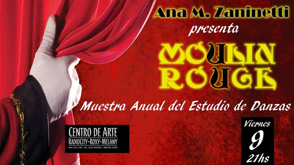 Ana María Zaninetti despide el año recreando el Moulin Rouge