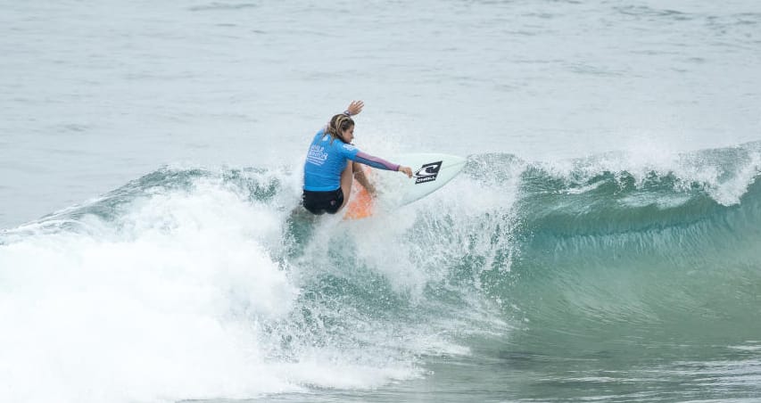 Se terminó el sueño de Josefina Ané en el Mundial Junior de Surf