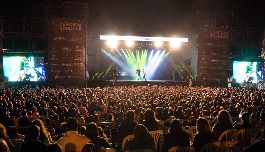 Más de 70 mil personas en el Festival de la Canción Popular