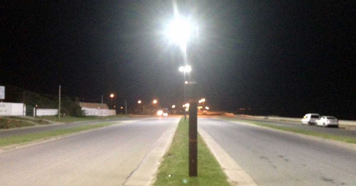 Continúan las pruebas de luminarias LED en distintas zonas de la ciudad