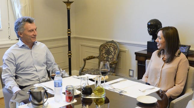 De cara a las elecciones legislativas, Vidal almorzó con el Presidente