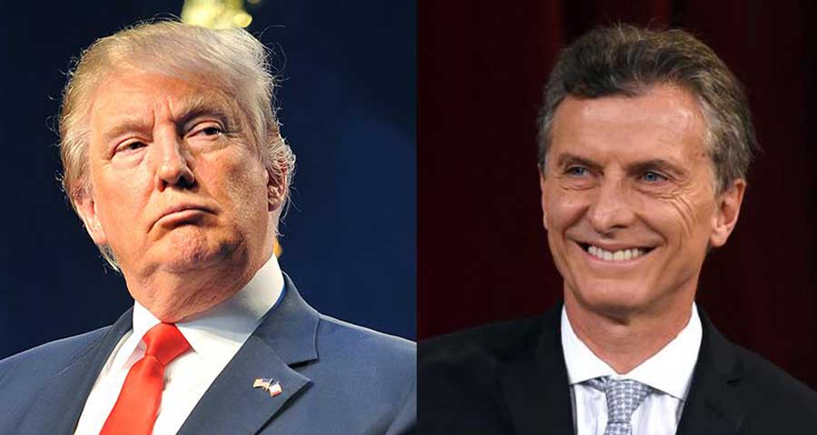 Macri y Trump prevén reunirse "lo antes posible"