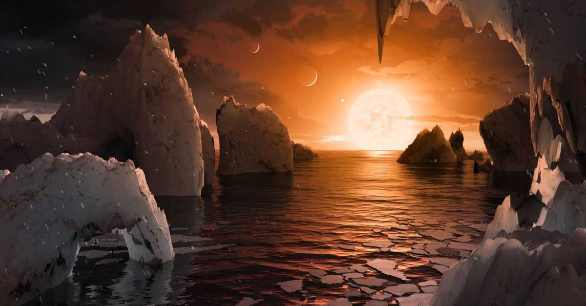 La NASA descubrió un sistema solar con siete planetas como la Tierra