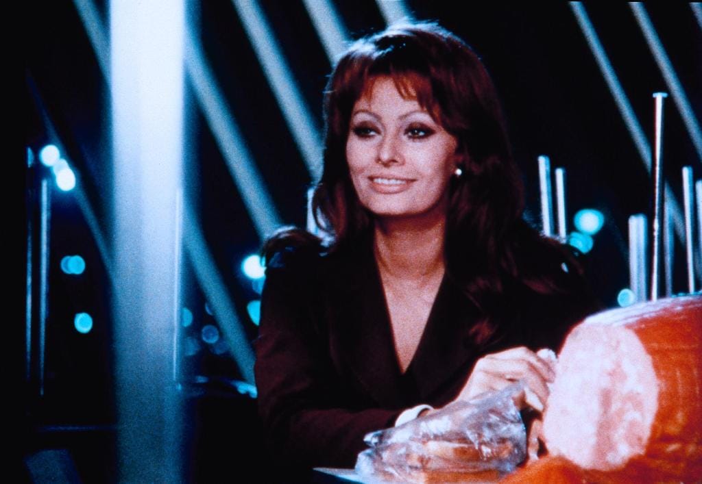 Proyectan una comedia italiana con Sophia Loren
