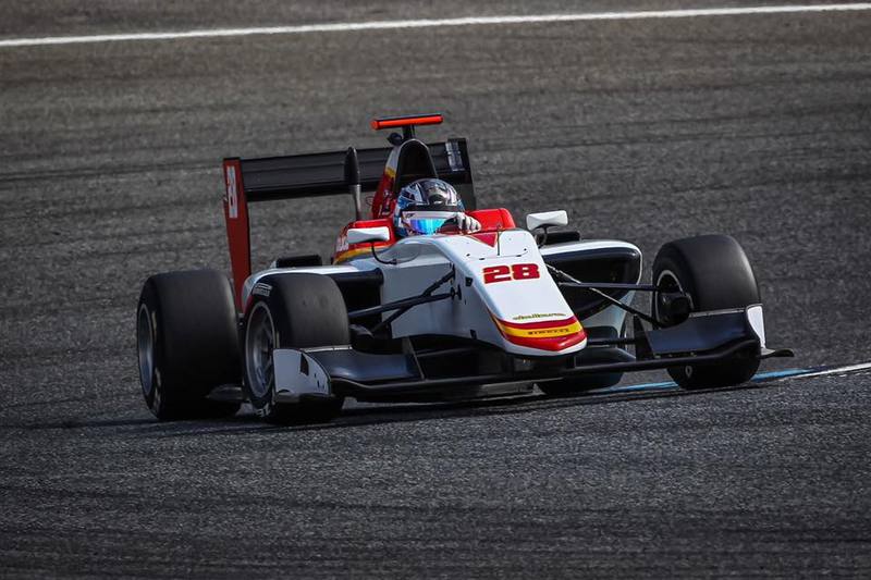 Positivos ensayos de Marcos Siebert en la GP3 de Estoril
