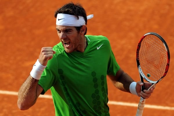 Del Potro avanzó en Roland Garros tras el abandono de Almagro