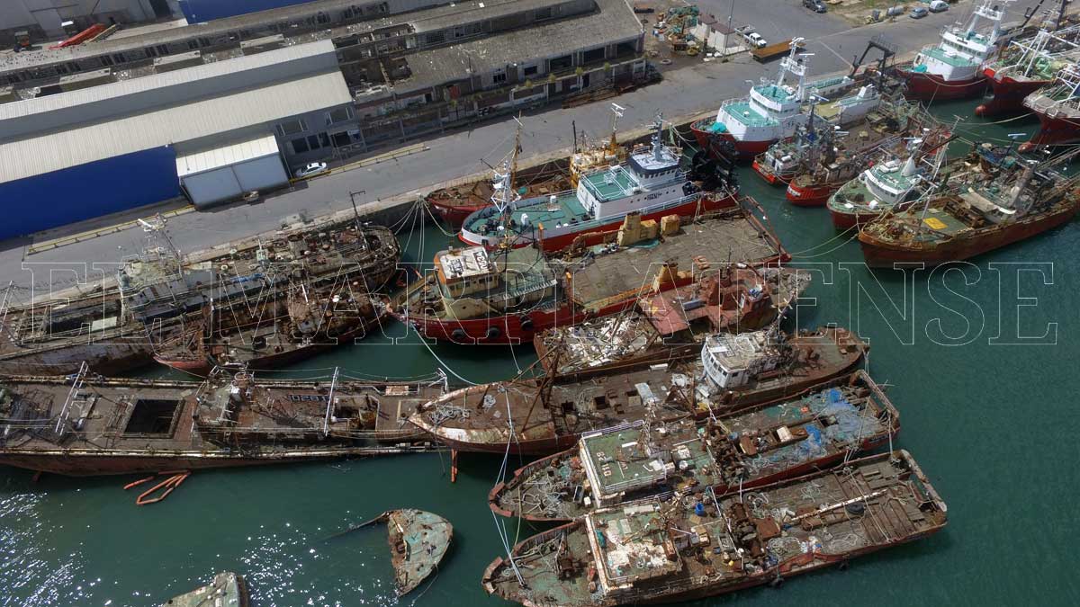 En dos meses comienza la remoción de buques abandonados en el Puerto