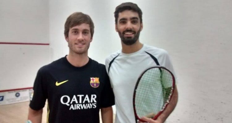 Squash: Romiglio y Roude buscan ritmo antes del “Tour de las Américas”