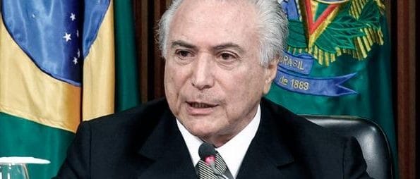 La Corte Suprema de Brasil autorizó investigar a Temer por corrupción