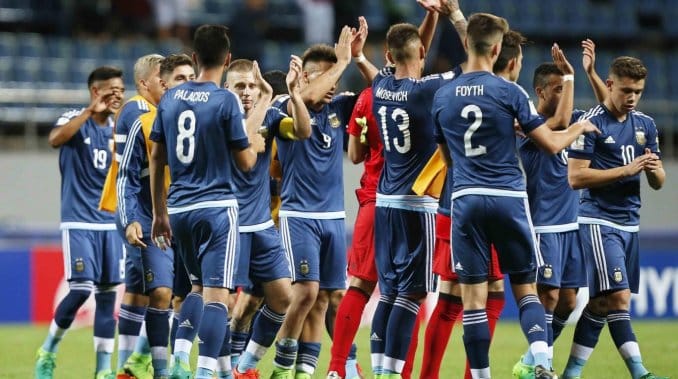Argentina quedó afuera del Mundial Sub 20