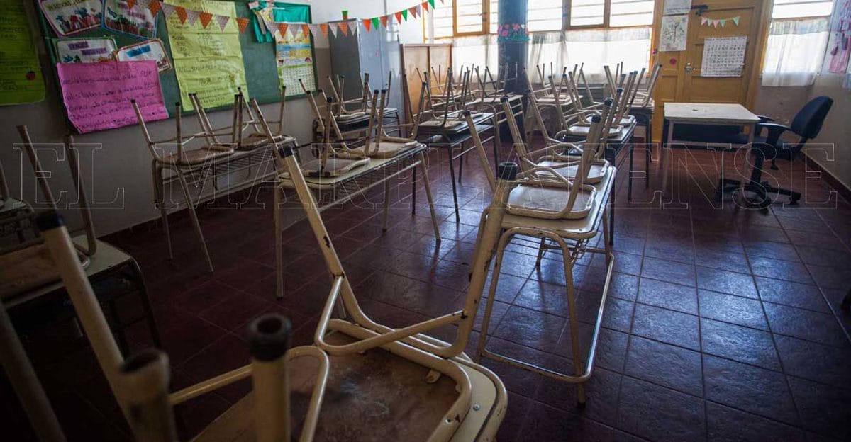 Para Suteba, “solamente algunas de las escuelas tienen calefacción”