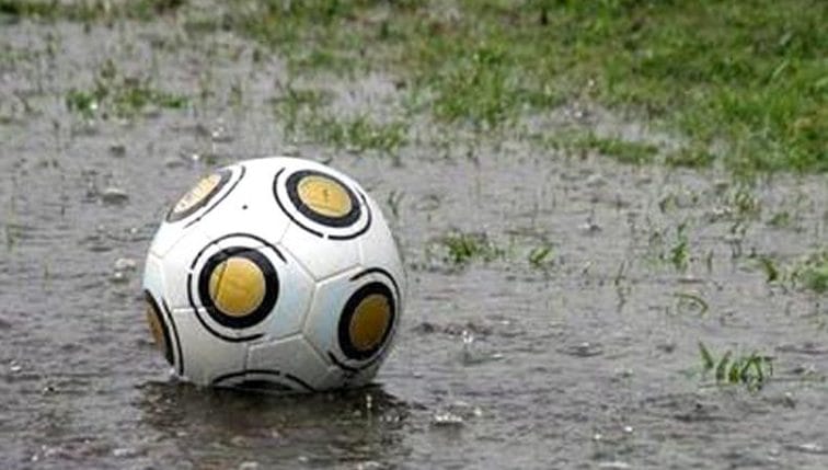 Se suspendió la fecha del fútbol local por la lluvia