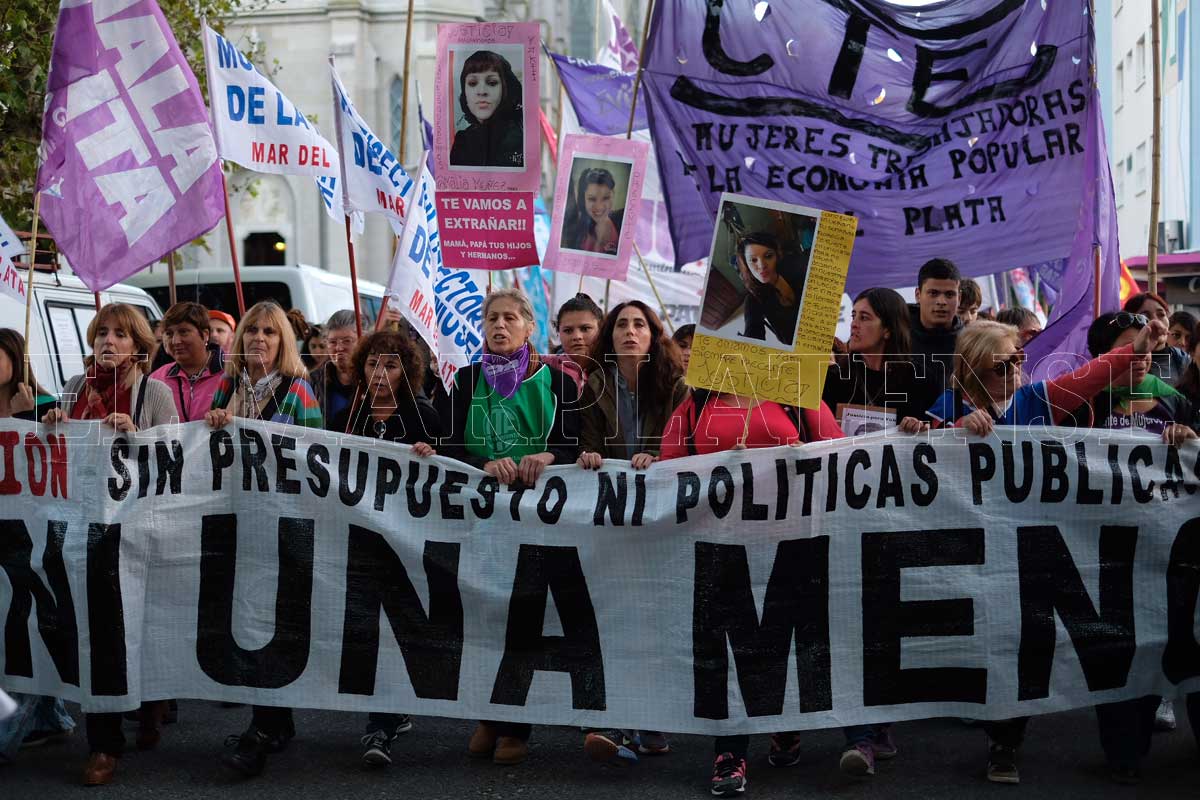 Marplatenses marcharon para pedir justicia por el femicidio de Araceli
