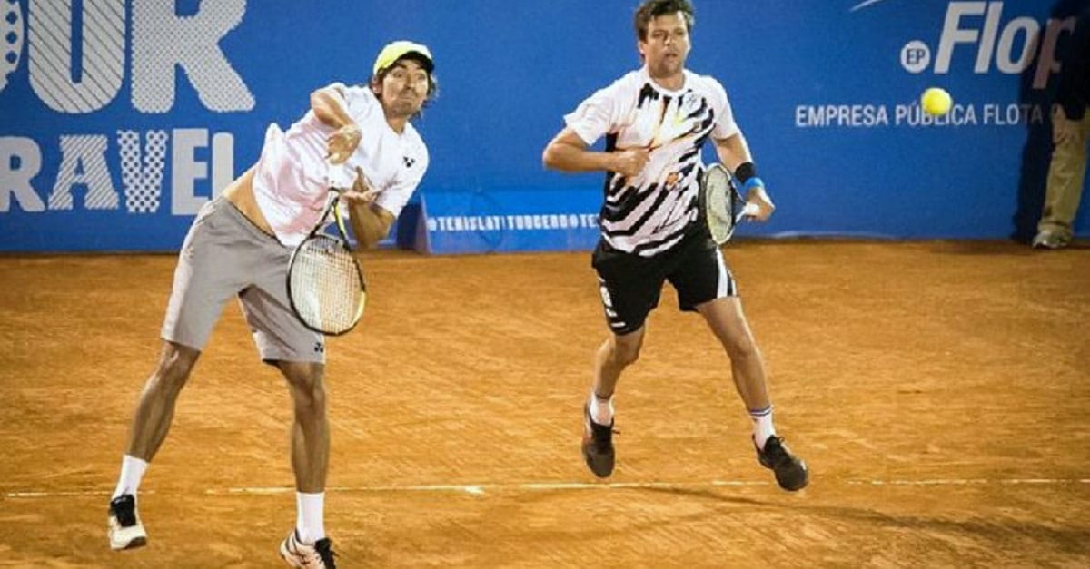 Zeballos y Peralta dieron el golpe en el dobles de Roland Garros