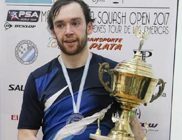 Squash: el inglés Gillams se quedó con el “Mar del Plata Open”