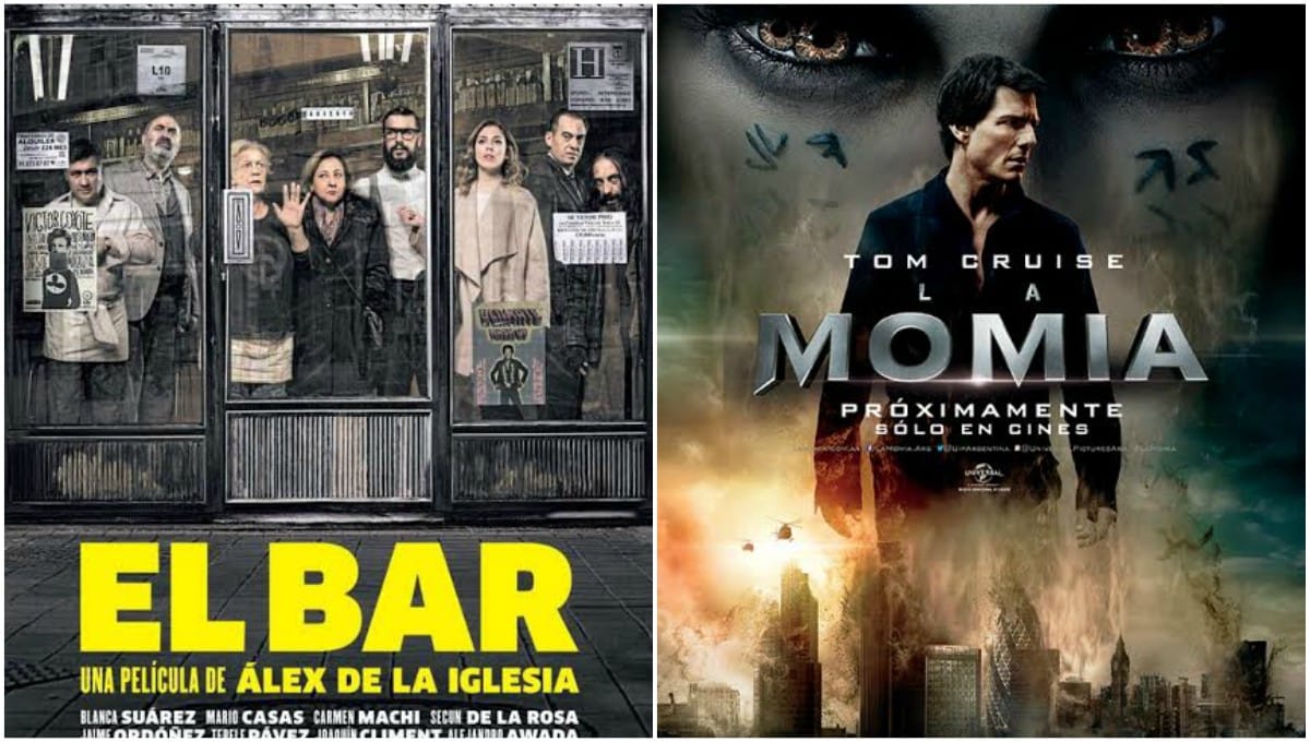Estrenos de cine: “La Momia” y “El bar” renuevan la cartelera