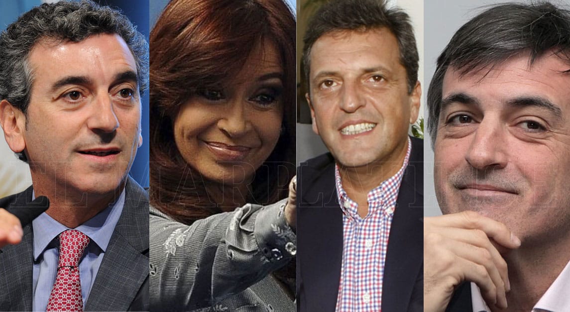 Bullrich, Cristina, Massa y Randazzo competirán por el Senado