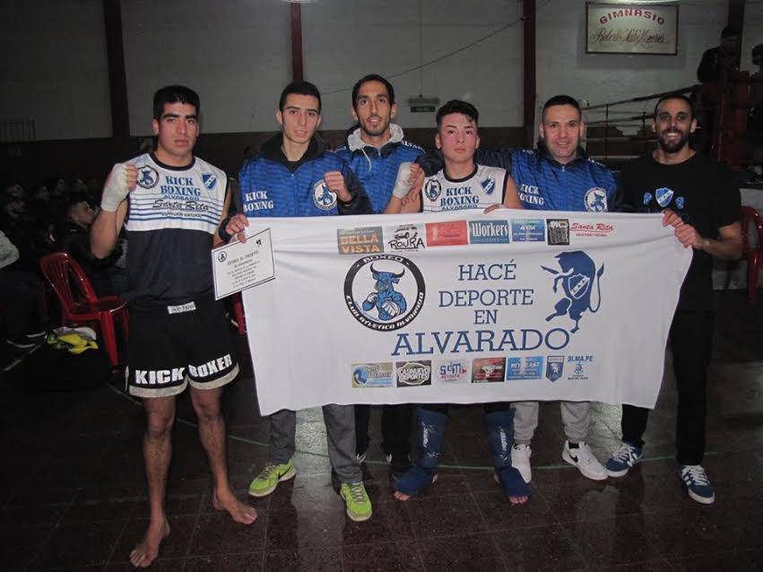 Boxeo: el Gimnasio Alvarado dijo presente en Miramar