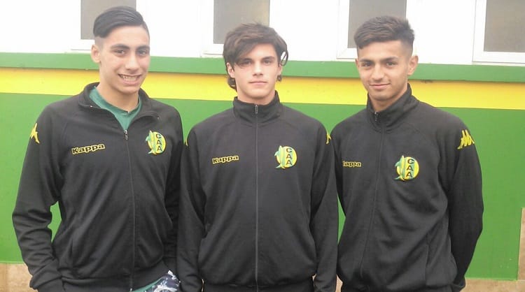 Tres juveniles de Aldosivi, convocados a la Sub 15
