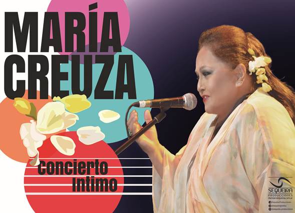 María Creuza presentará un "Concierto íntimo"