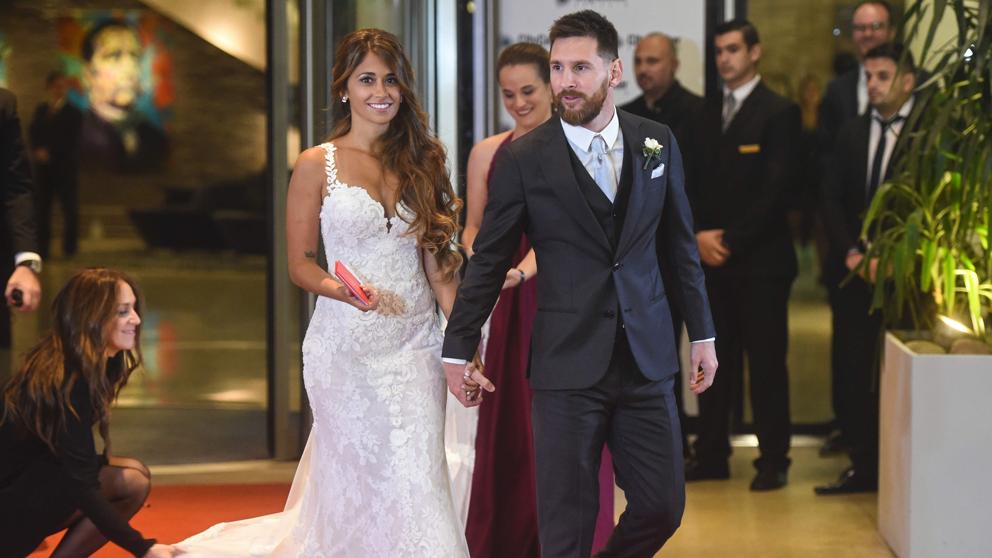 Messi y Antonela dieron el "sí" en Rosario