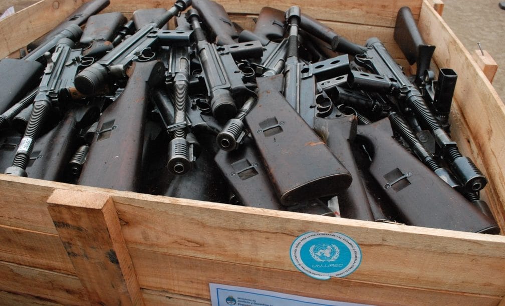 El Municipio impulsa el retiro de armas "compulsivo" en los barrios