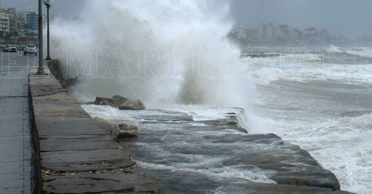 Rige alerta meteorólogica por fuertes tormentas para Mar del Plata