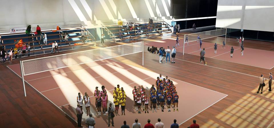 Polideportivos: celebran el convenio de pago de deuda y apuntan a construir más en Batán y Sierra de los Padres