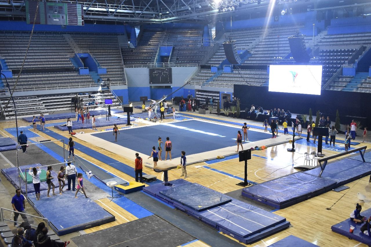 Arranca el Sudamericano de Gimnasia Artística en el Polideportivo