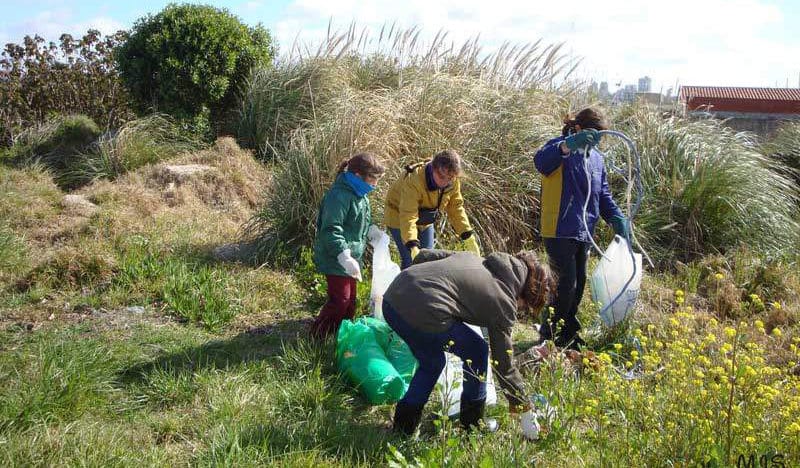 La reserva natural del Puerto se suma a la campaña "A limpiar el mundo"