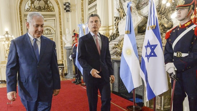 Macri acordó profundizar vínculos comerciales con Israel