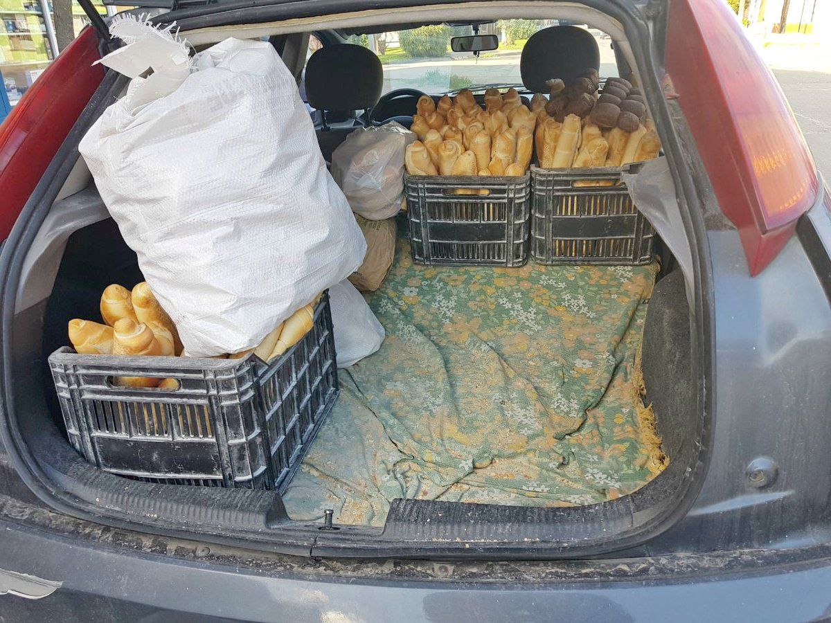 Secuestraron 250 kilos de pan que eran repartidos de forma clandestina