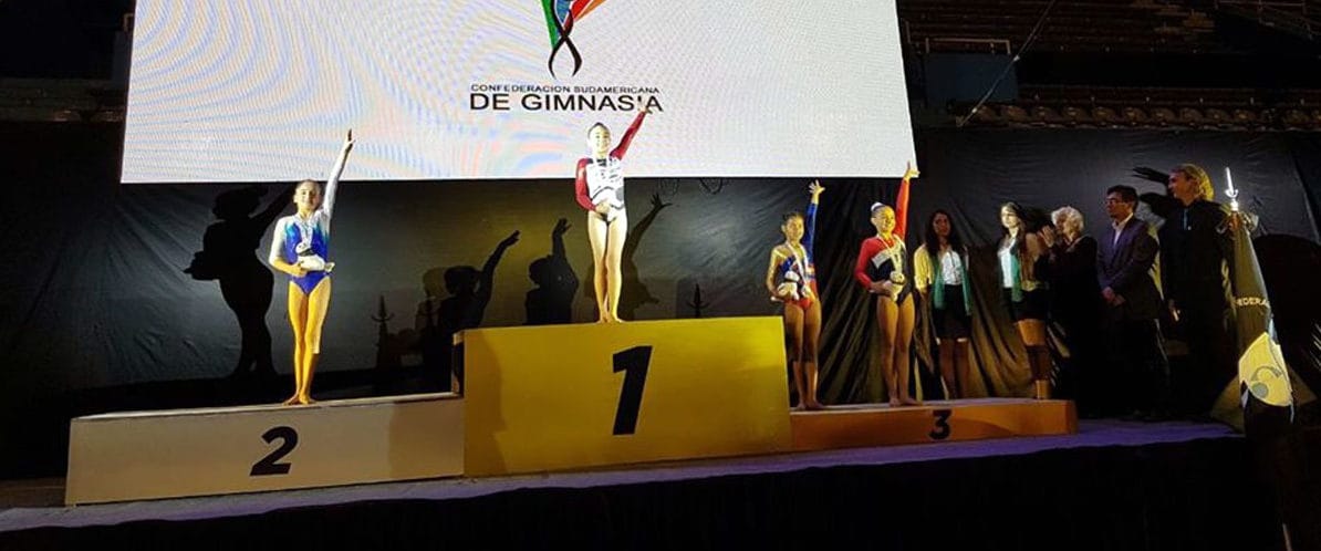 Sudamericano de Gimnasia: Iribarne subió al podio en tres ocasiones