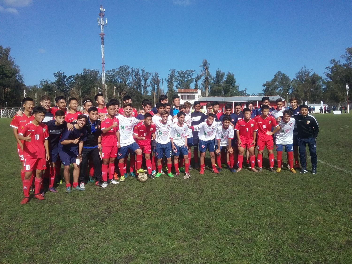 Independiente de Mar del Plata disputó un amistoso internacional