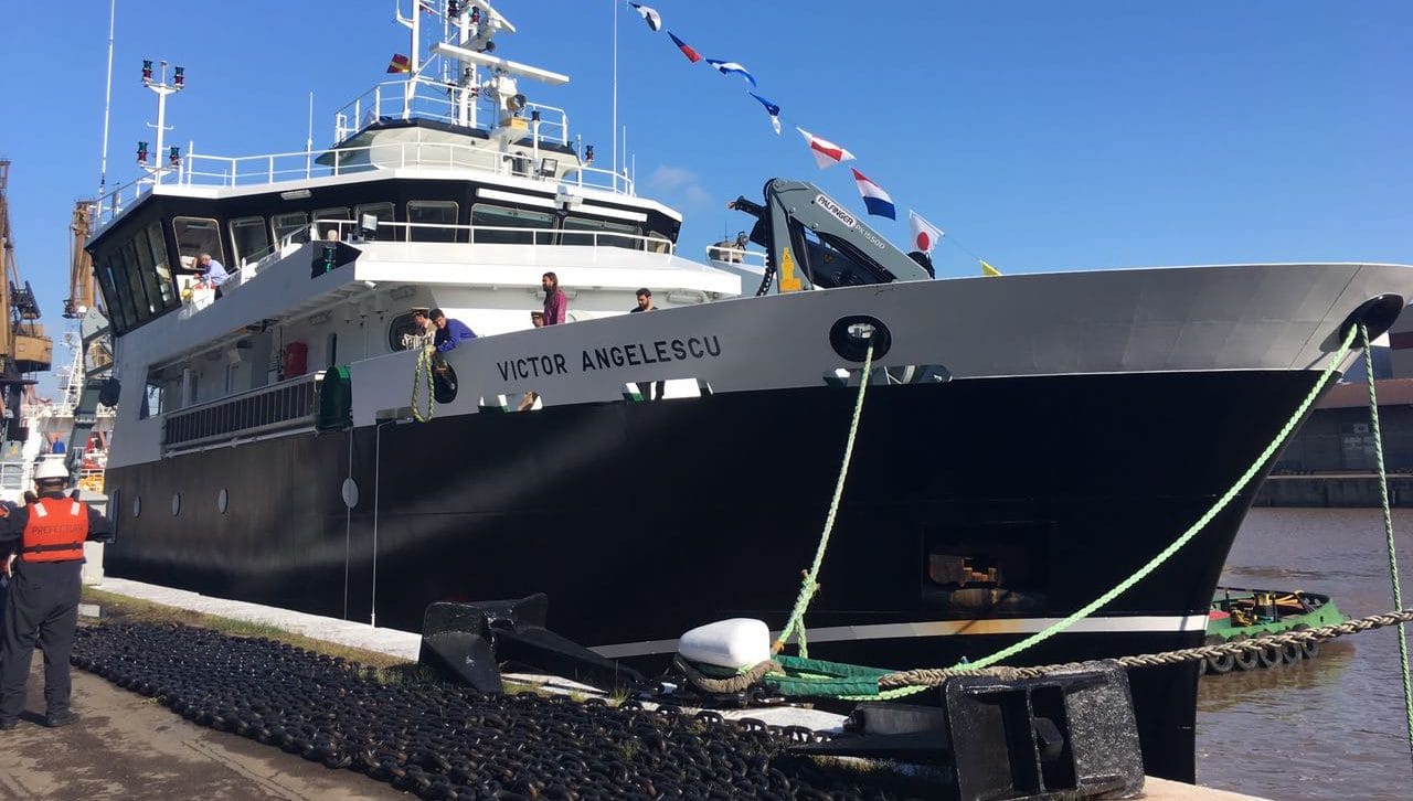 El nuevo buque del Inidep arribó al puerto de Buenos Aires