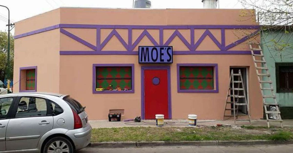 La taberna de Moe llegó a Buenos Aires
