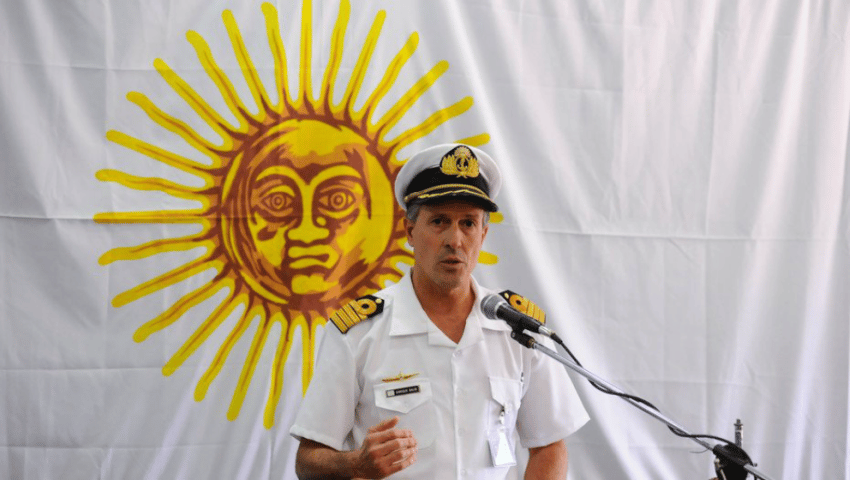 Armada Argentina: "En ningún lado se habló de una explosión menor"
