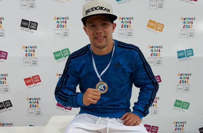 Francisco Nievas ganó la medalla de oro en el Clausura de Karate