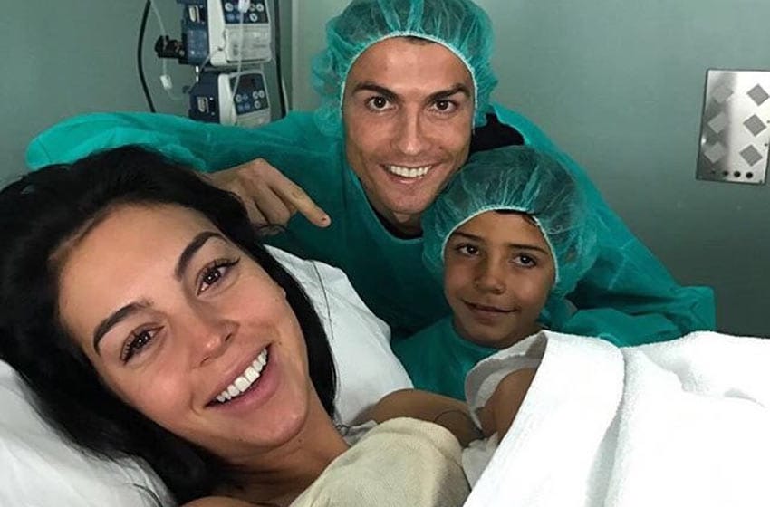 Se agrandó la familia de Cristiano Ronaldo