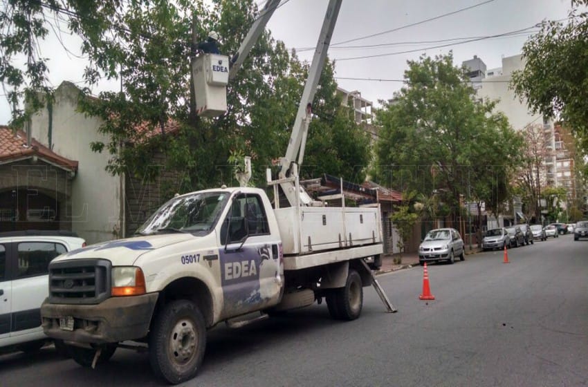 Por mantenimiento, este jueves realizarán cortes de luz en distintos barrios de Mar del Plata