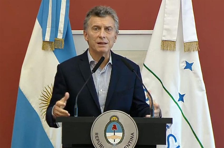 Macri: "Utilizaremos todos los recursos nacionales e internacionales"