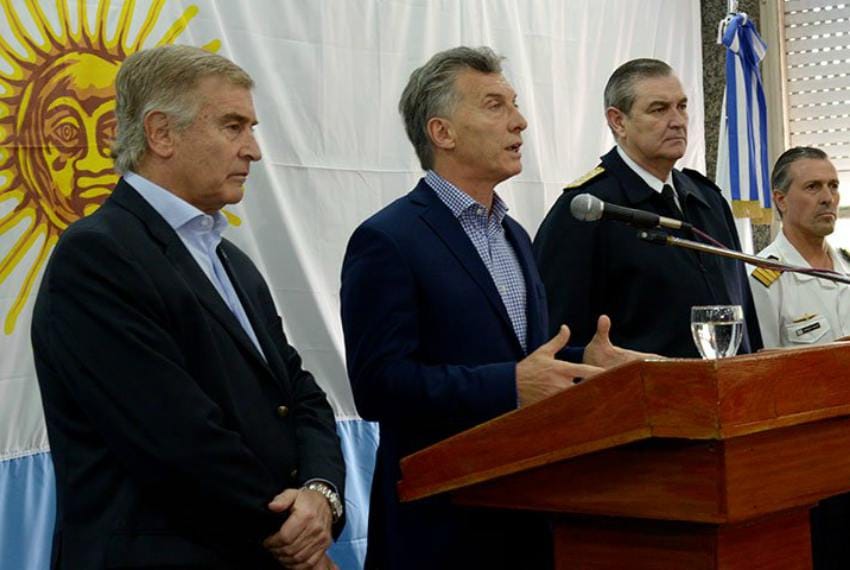 Macri abrió un sumario para investigar la desaparición del submarino