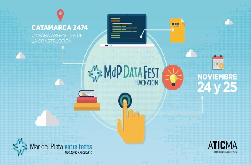 Se realizará el hackaton “MdP Data Fest”